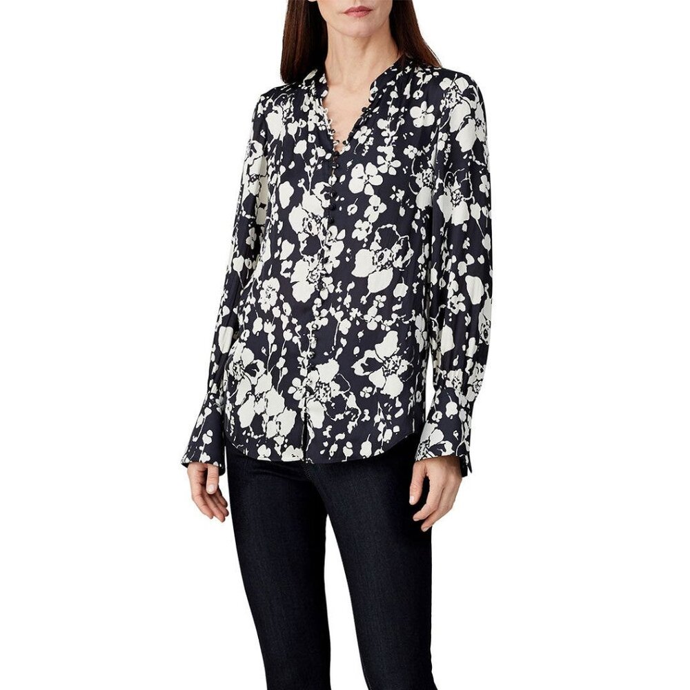 Blue Floral Tariana Blouse
